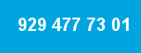 929 477 73 01